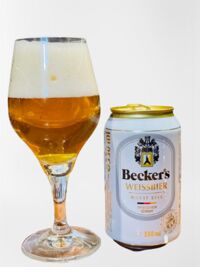 Bia Becker’s Weissbier 5.1% Thùng 24 Lon x 330ml