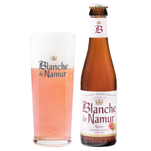 Bia Blanche de Namur Rosee 3.1% Chai 250ml