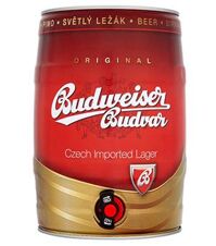 Bia Budweiser Budvar 5% – Bom 5l