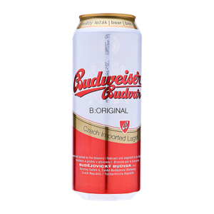 Bia Budweiser Budvar lon 500ml