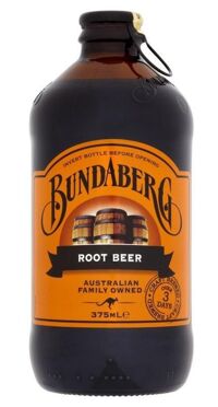 Bia Bundaberg Root Beer Chai 375ml