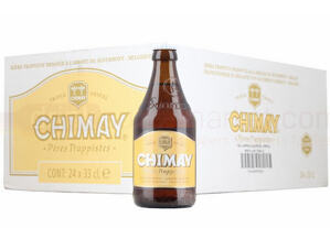 Bia Chimay trắng Triple 8% – chai 33cl