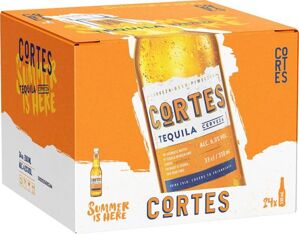 Bia Cortes Tequila 6% Ba Lan - thùng 24 chai 330ml