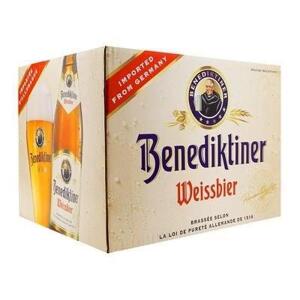 Bia Đức Benediktiner Weissbier 5.4% -  thùng 20 chai 500ml