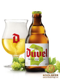 Bia Duvel Tripel Hop Citra 9.5% Thùng 24 Chai x 330ml