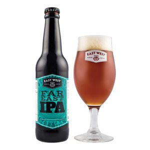 Bia East West Far East IPA chai 330ml