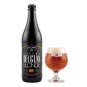 Bia East West Modern Belgian Blonde 7,6% Thùng 12 chai x 500ml