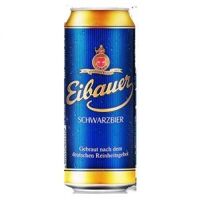 Bia Eibauer Schwarzbier 4,5% Đức - 12 lon 500 ml