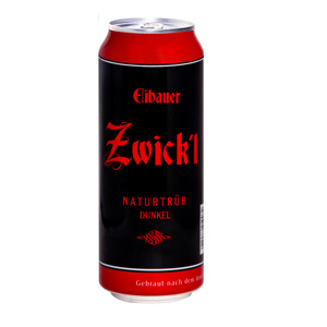 Bia Eibauer Zwick’l Dunkel 6,7% – 24 Lon 500ml