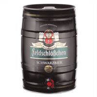 Bia Feldschlobchen Schwarzebier 5% Bom 5 Lít