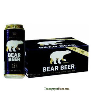 Bia Gấu Đức Bear Beer Extra Strong 12% - Thùng lon 500ml