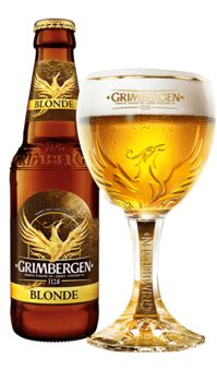 Bia Grimbergen Blond 6,7% Bỉ - chai 330ml