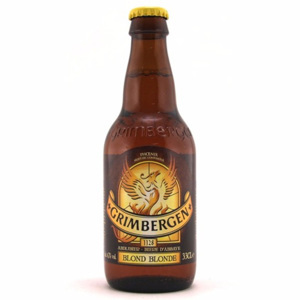 Bia Grimbergen Blonde 6.7% chai 330ml