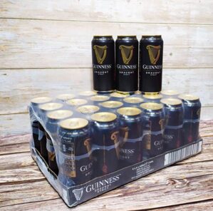 Bia Guinness Draught Stout 4.1% - Thùng 24 lon x 440ml