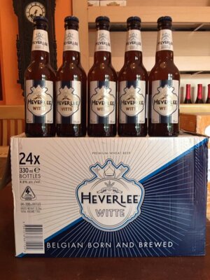 Bia Heverlee Witte 4,8% - Thùng 24 chai x 330ml