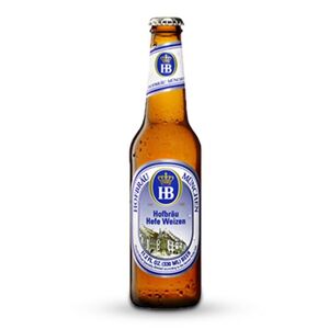 Bia Hofbräu Hefe Weizen 5.1% Thùng 24 Chai x 330ml