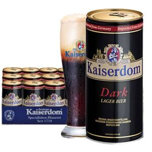 Bia Kaiserdom Dark Lager 4.7% - Thùng 24 lon x 500ml