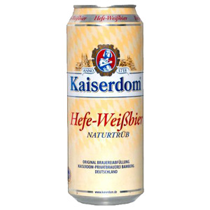 Bia Kaiserdom Hefe Weissbier 4.7% Lon 500ml