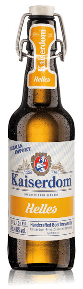 Bia Kaiserdom Helles 4.8% Thùng 12 chai x 500ml