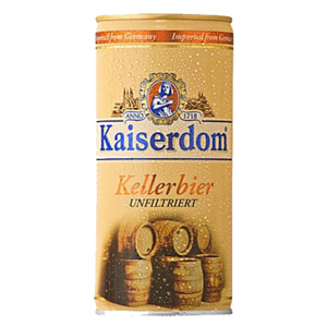 Bia Kaiserdom Kellerbier 4.7% Lon 1000ml