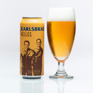 Bia Karlsbrau Helles 5% - Thùng 24 lon 500ml