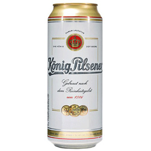 Bia Konig Pilsener 4,9% 500ml