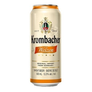 Bia Krombacher Weizen 5.3% lon 500ml