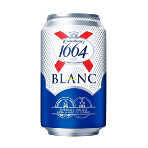 Bia Kronenbourg 1664 Blanc 5% Lon 330ml