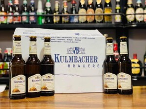 Bia Kulmbacher Edelherb Pils 4,9% - Thùng 24 chai x 330ml