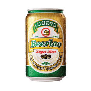 Bia Lào vàng 5% thùng 24 lon 330ml