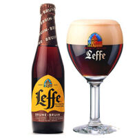 Bia Leffe nâu Brune 6,5% Bỉ  – 24 lon 500ml