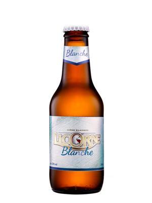 Bia Licorne Blanche 4.5% thùng 24 chai 250ml