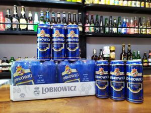 Bia Lobkowicz 0.5% Tiệp -  24 lon x 500ml