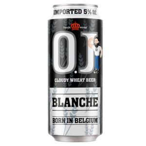 Bia OJ Blanche 5.0% Thùng 24 lon x 500ml