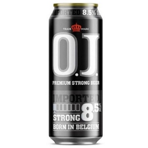 Bia OJ Strong 8.5% Thùng 24 lon 500ml