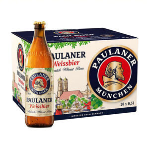 Bia Paulaner Weissbier 5.5% thùng 20 chai 500ml