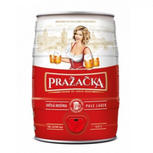 Bia Prazacka Pale Lager - 5 lít, 4%