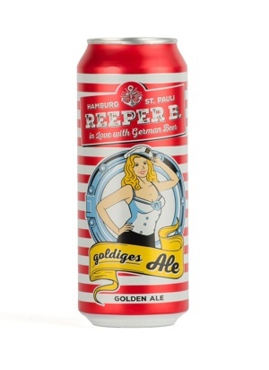 Bia Reeper B Golden Ale 4,8% thùng 24 lon 500ml