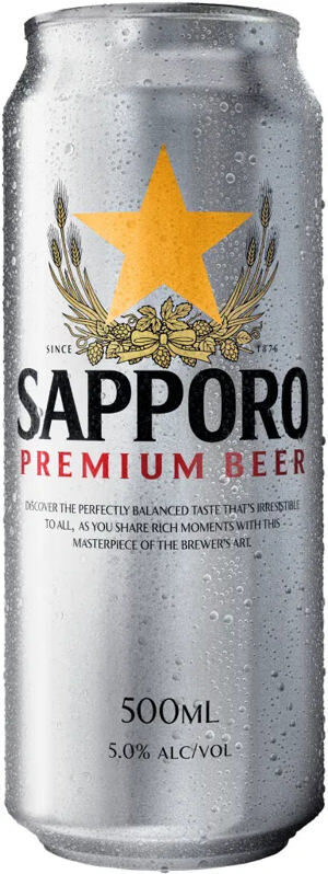 Bia Sapporo Premium - 500ml