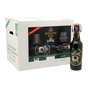 Bia Schwaben Brau  Das Schwarze 4,9% Đức – 20 chai 500ml