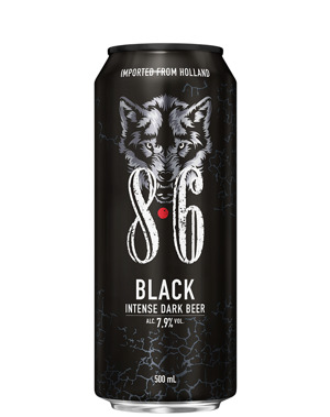 Bia Sói 8.6 Black 7,9% Thùng 24 lon 500ml