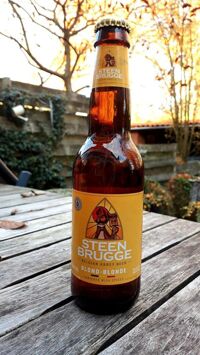 Bia Steenbrugge Blond 6.5%-Chai 330ml