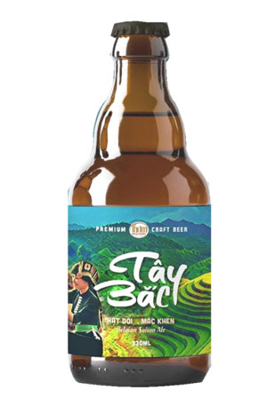 Bia Tây Bắc 6.3% Thùng 24 chai 330ml