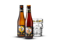 Bia Tete de Mort Triple Amber 8.1%  Thùng 24 chai 330ml