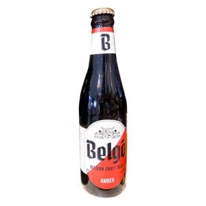 Bia thủ công Bỉ Belgo Amber 5.1% – Chai 330ml