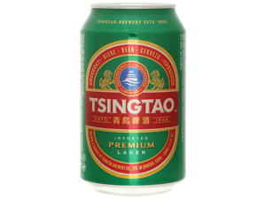 Bia Tsingtao Lager lon 330ml