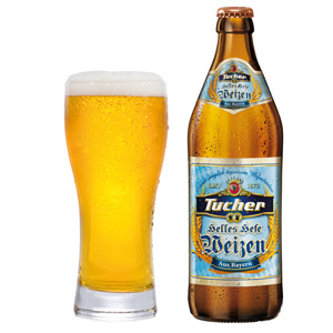 Bia Tucher Helles Hefe Weizen 5,2% Đức – thùng 24 lon 500ml