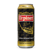 Bia Urpiner Dark 4,5% Tiệp – thùng 24 lon 500ml