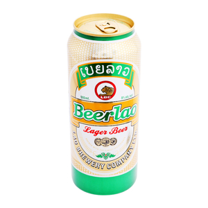 Bia vàng Beerlao lon 500ml