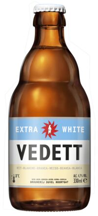 Bia Vedett Extra White Bỉ 4,7% chai 330ml